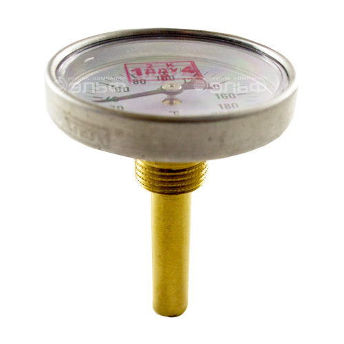 Термометр биметаллический 120°C L=60 (50)